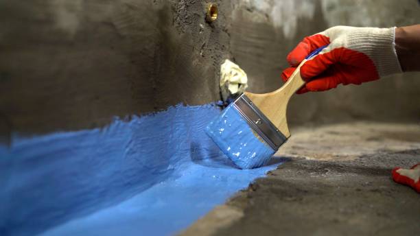 Commercial Basement Waterproofing project at a Addison, IL business property by SJ Waterproofing Pros
